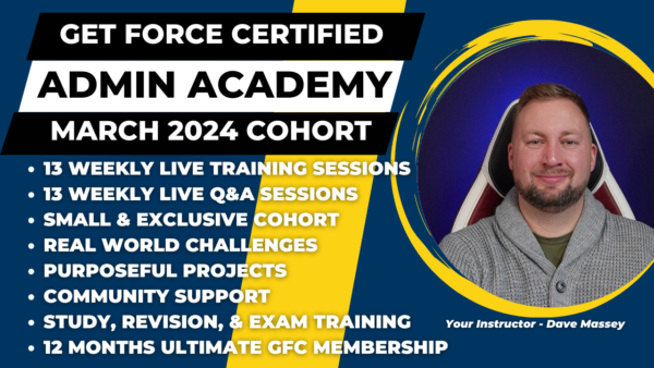 Admin Academy March 2024 Deposit