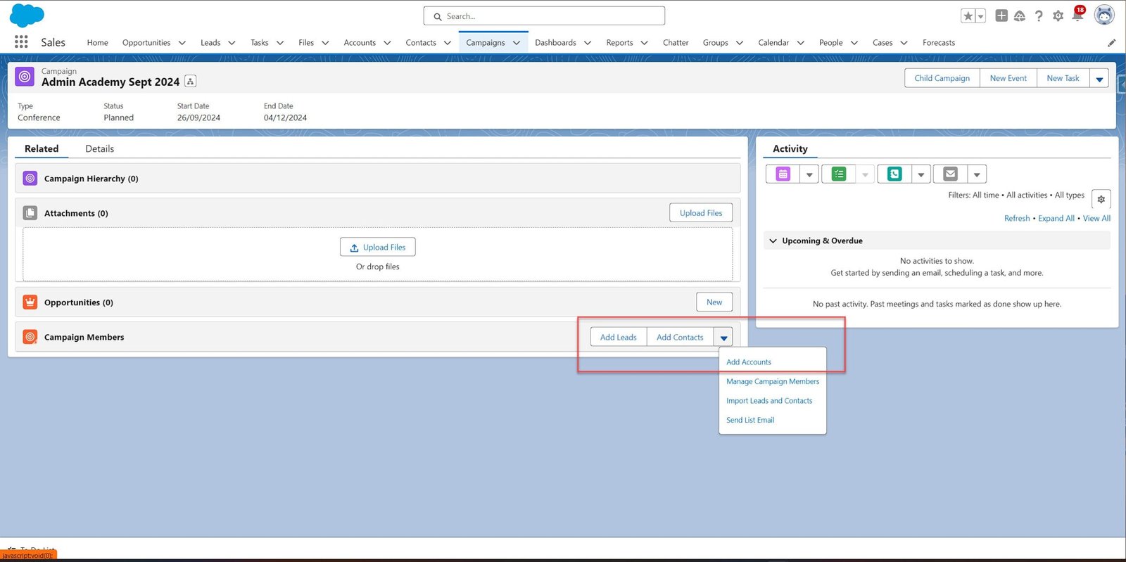 Free Salesforce Admin Exam Question - Sales and Marketing Applications - Campaign Member 2