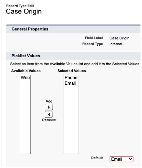 Salesforce Record Types Step Four